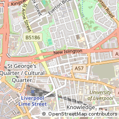 Map of Liverpool
