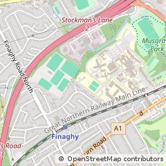 Map of Belfast, CO. Antrim
