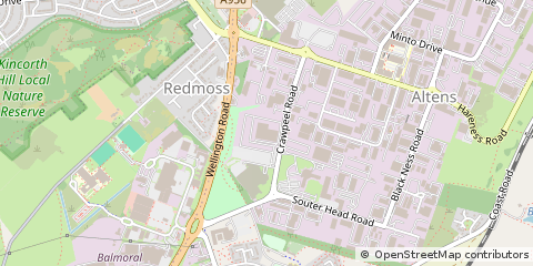 Map of Aberdeen