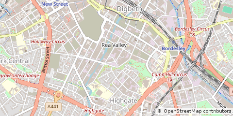 Map of Birmingham