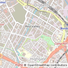 Map of Birmingham