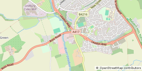 Map of Ledbury