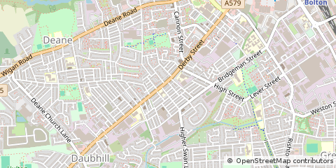 Map of Bolton