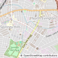 Map of Leicester