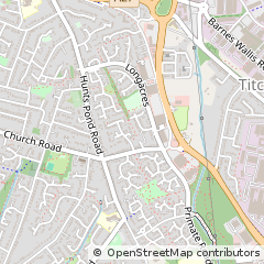 Map of Fareham, Hampshire
