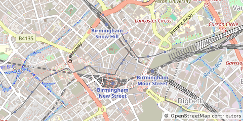 Map of Birmingham
