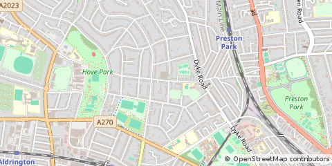 Map of Hove