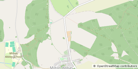 Map of Blandford Forum