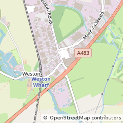 Map of Oswestry