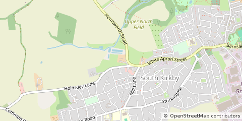 Map of Pontefract