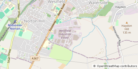 Map of Radstock, Somerset