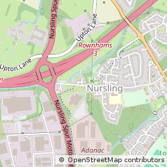 Map of Southampton, Hampshire