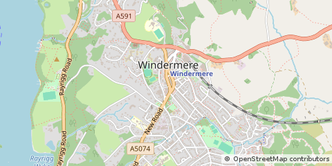Map of Windermere