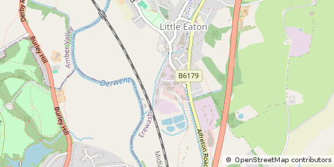 Map of Derby, Derbyshire