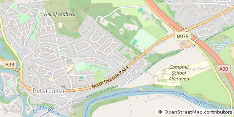 Map of Aberdeen