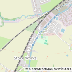 Map of Bromsgrove, Worcestershire