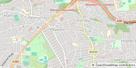 Map of Plymouth