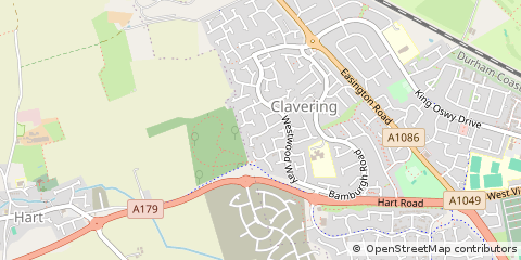 Map of Hartlepool