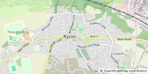 Map of Ryton