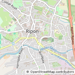 Map of Ripon, North Yorkshire