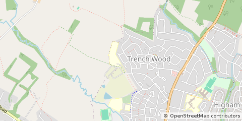 Map of Tonbridge