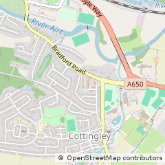 Map of Bradford, West Yorkshire