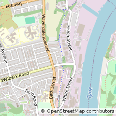 Map of Newcastle Upon Tyne