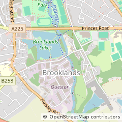Map of Dartford, Kent