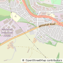 Map of Leeds, West Yorkshire
