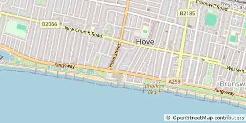 Map of Hove