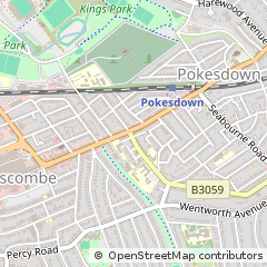 Map of Bournemouth