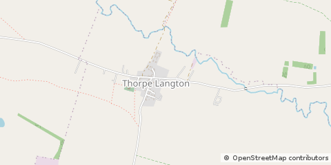 Map of Market Harborough, Leicestershire