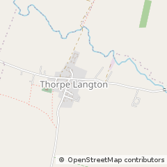Map of Market Harborough, Leicestershire
