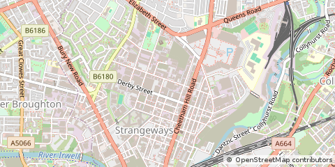 Map of Manchester