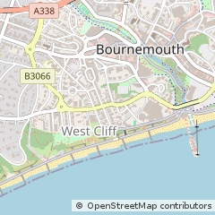 Map of Bournemouth