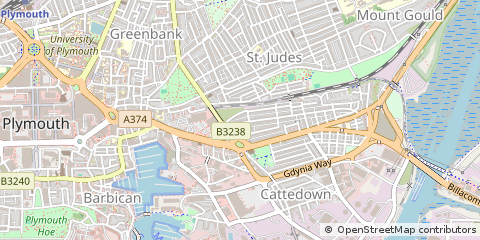 Map of Plymouth