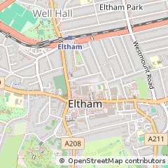 Map of Eltham, London
