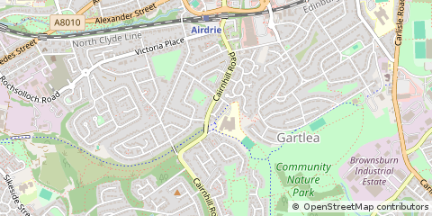 Map of Airdrie