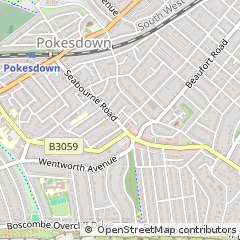 Map of Bournemouth