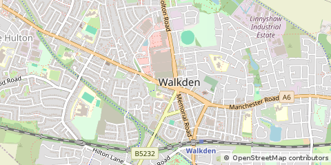 Map of Manchester