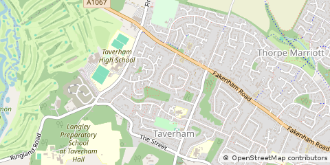 Map of Norwich, Norfolk
