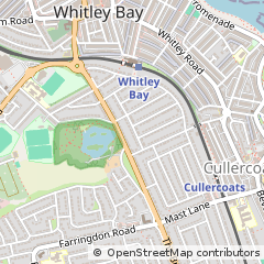 Map of Whitley BAY
