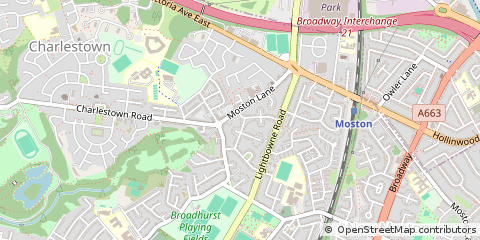 Map of Manchester