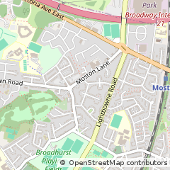 Map of Manchester