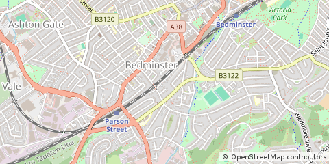 Map of Bristol