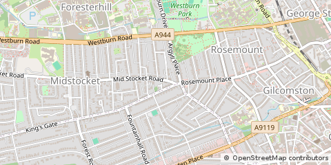 Map of Aberdeen