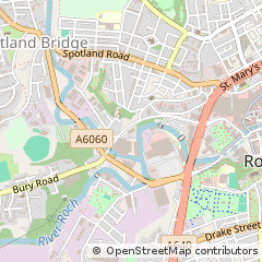 Map of Rochdale