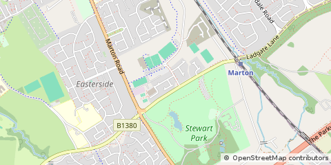 Map of Middlesbrough