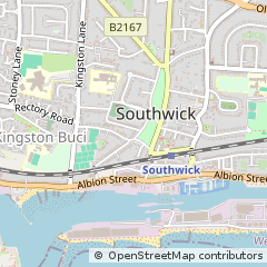 Map of Brighton, West Sussex