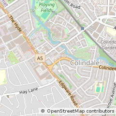 Map of Colindale, London